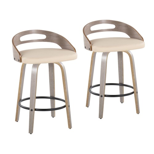 Cassis 26" Fixed-height Counter Stool - Set Of 2